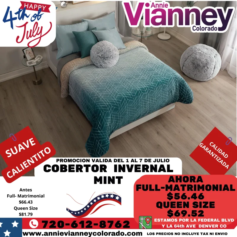 Cobertor Invernal Mint