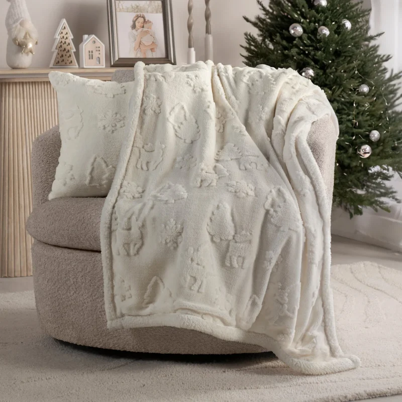 Frazada Decorativa Everest Frosty