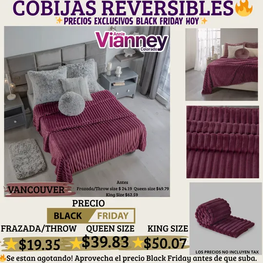 Cobertor Vancouver