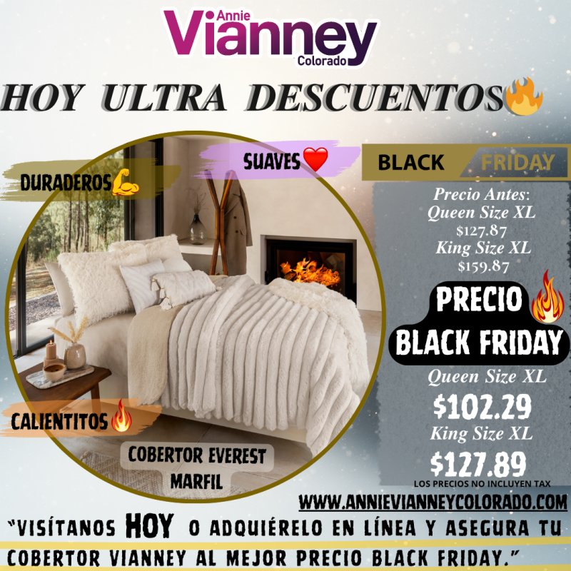 Cobertor Everest Marfil - Top Seller