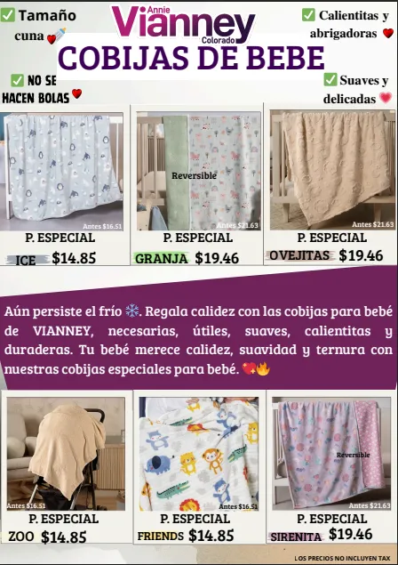 Cobija de Bebes - Prom. Primavera