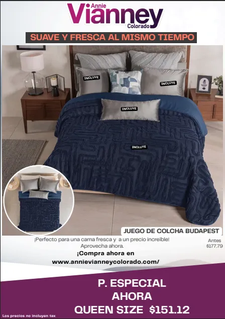 Colcha Budapest - Prom. Primavera