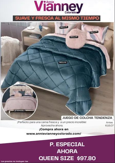 Colcha Tendenza - Prom. Primavera