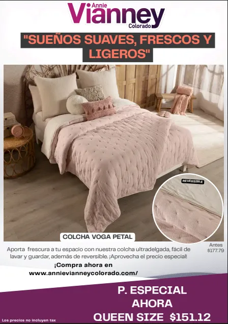 Colcha Voga Petal - Prom. Primavera