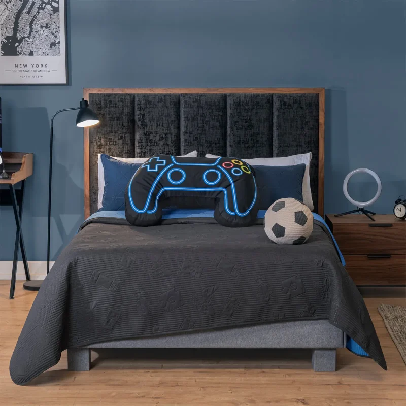 Colcha Reversible Novo Gamer