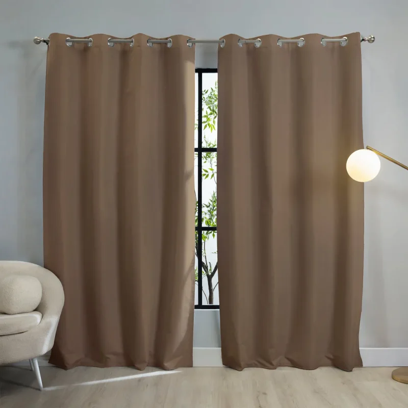 Cortinas Blackout Catania Moka