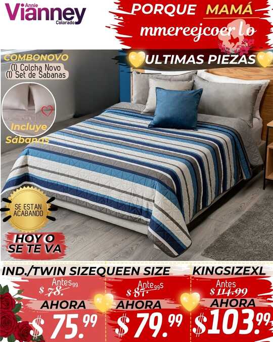 Combo Novo Boston - Prom Madres