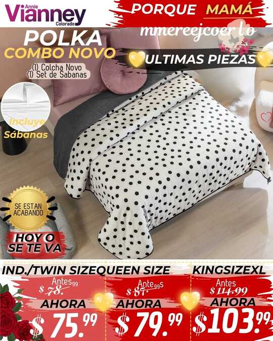 Combo Novo Polka - Prom Madres