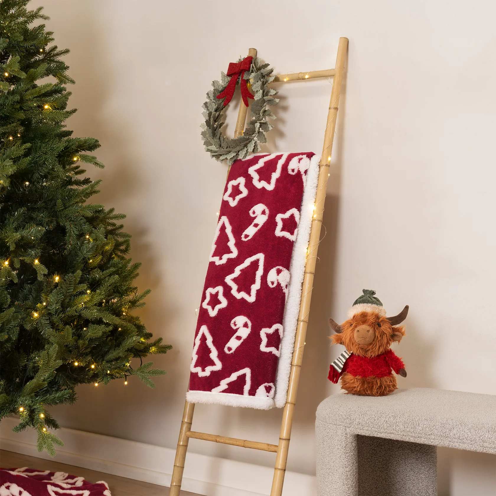 Frazada Decorativa Holly